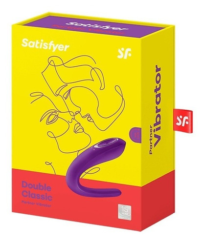 Vibrador Satisfyer Double Classic Juguete Sexual Sexshop