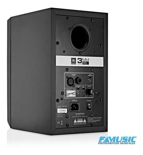 Monitor De Estudio Potenciado Jbl Lsr305/203 Activo X Unidad
