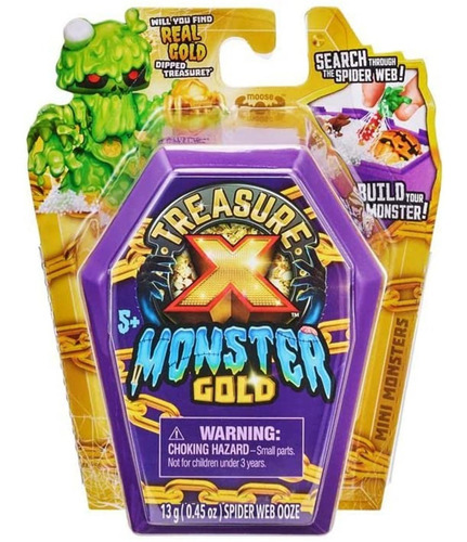 Treasure X Mini Monster Coffin Niños Original