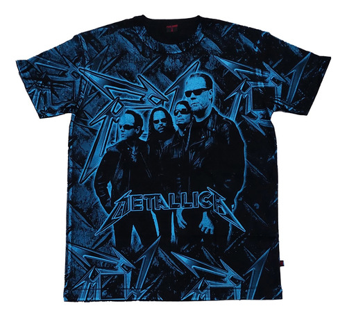 Remera Estampada - Metallica Full - Rock Internacional 