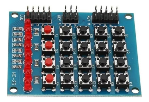 Teclado De Matriz De Desplazamiento Led Para Arduino