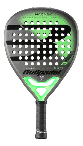 Paleta Padel Bullpadel Hack Comfort Pofesional + Funda 