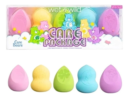 Set De 5  Esponjas - Wet N Wild X Ositos Cariñositos