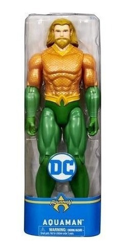 Imagen 4 de 6 de Aquaman Figura De 30cm Muñeco Articulado Art 68700 Original