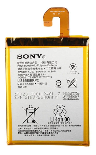 Sony Xperia Z3 Batería De Repuesto 3100mha