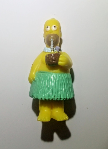 Muñequito Huevo Jack. Homero Simpson Hawaiano