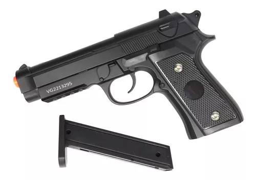 Pistola Airsoft Spring Full Metal beretta m92 V22 Vigor 6mm