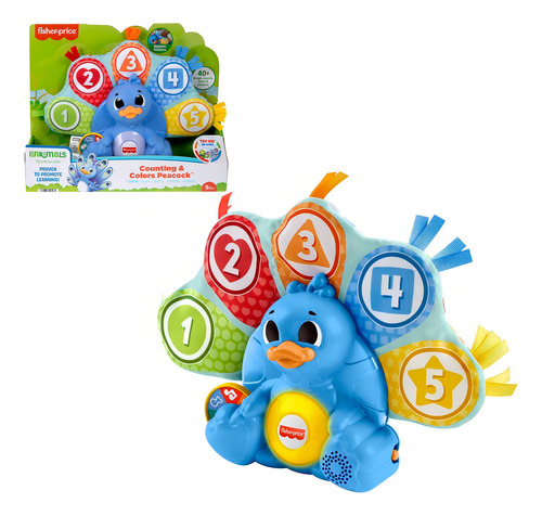 Fisher-price Pavo Real Plumas Coloridas