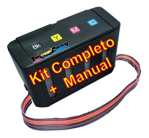 Sistema Continuo Para Hp 2545  De Lujo Kit Completo