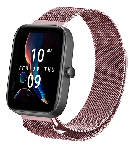 Correa Malla Milanese De Acero Para Amazfit Bip 3 3 Pro