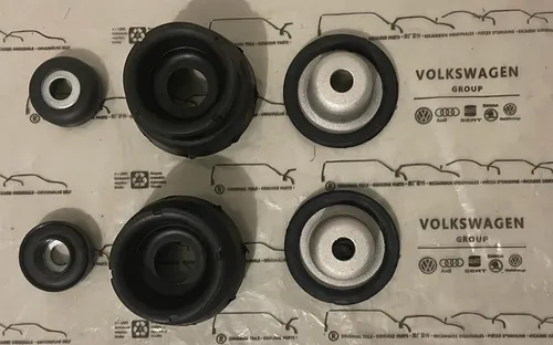 2 Tapa Y Base Amortiguador Jetta A4 Clasico Vento Gol Beetle