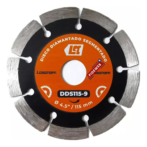 Disco Diamantado Segmentado 115mm Dds115-9