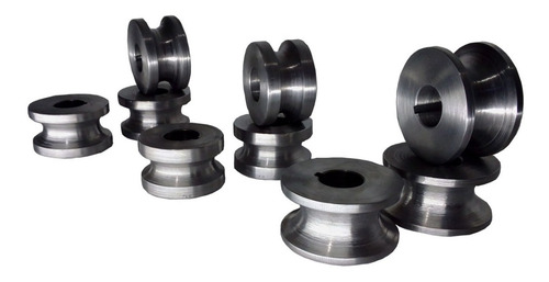 Rodillo Rolador Tubo 2 Diam Flecha 51mm (juego 3 Pzas)