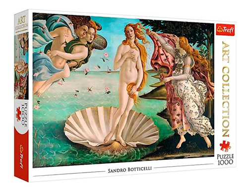 Rompecabezas Puzzle 1000 Piezas Trefl Arte Botticelli 10589