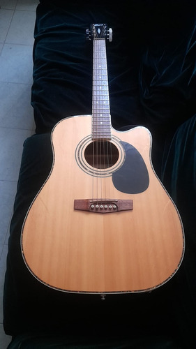 Guitarra Electrocústica Cort Standard Ad880ce Diestra