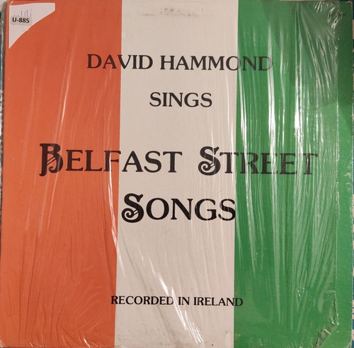 Vinilo Lp  De  David Hammond -sings Belfast Street (xx734