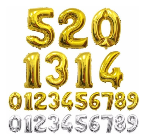 Imagen 4 de 9 de Pack 25 Pza Feliz Cumpleaños Globos Foil Metalizado Velas