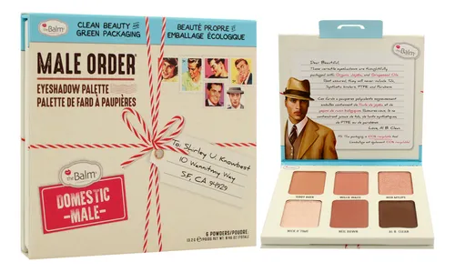 Paleta De Sombras De Ojos The Balm Male Order Domestic 13ml