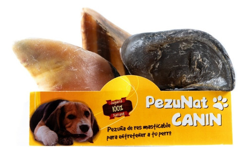 Pezuña De Res Masticable Perros Premios Juguete Carnaza 20pz