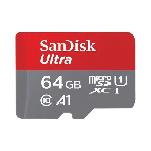 Memoria Micro Sd Original Sandisk Ultra 64gb Clase 10 100mbs