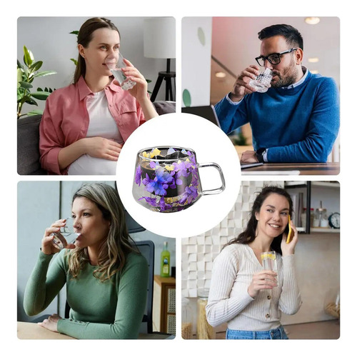 Tazas De Café De Vidrio Con Doble Aislamiento Tazas De Café