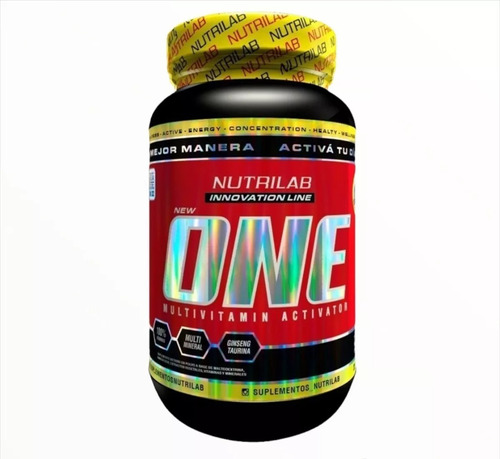 Suplemento Multivitaminico One Nutrilab 120 Comprimidos 