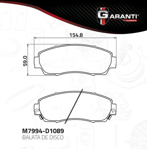 Jgo Balatas Delantera Disco Honda Odyssey 2005 Al 2016