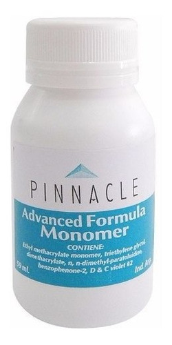 Pinnacle Monomero Líquido Acrílico Uñas Esculpidas X60ml