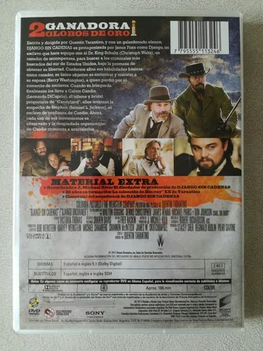 Django Sin Cadenas - Quentin Tarantino - Dvd Original (Usado)