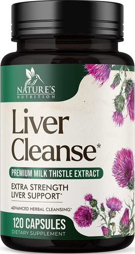Liver Cleanse (120 Cápsulas Veganas) Hecho En Estados Unidos