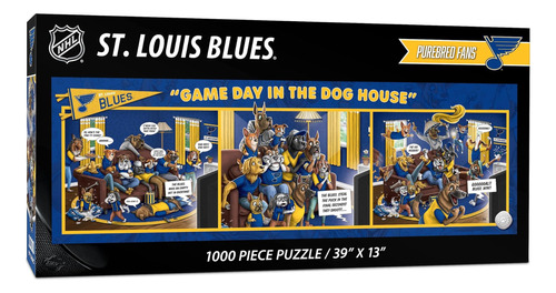 Youthefan Nhl St. Louis Blues Juego Día En La Casa Del Perro