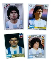 Comprar 4 Figuritas Album Maradona Mundiales Imitacion