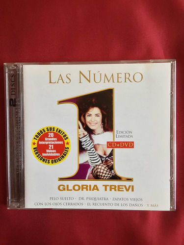 Gloria Trevi Cd Y Dvd Las Numero 1/excelente Condición