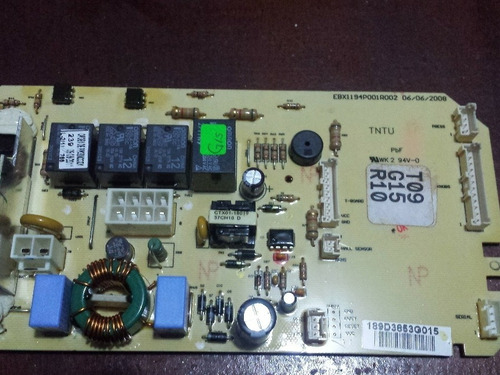 Imagen 2 de 4 de Tarjeta De Lavadora Mabe Ge Original T09g15r10