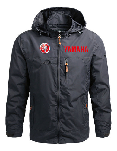 Chamarra Softshell Con Capucha Y Estampado Y.a.m.a.h.a Para