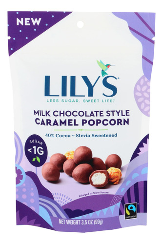 Lily's Sweets, Palomitas De Maiz Con Caramelo Estilo Chocola