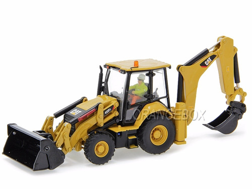 Retroescavadeira Caterpillar 432f2 Diecast 1:50 Dcm-85249