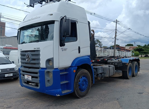 Volkswagen 24320 Truck 6x2 Rollon Rolloff Ano 2010 !!