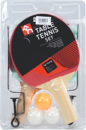 Raquetas Pin Pong Con Red Blister - Plu 8571