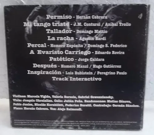 Orquesta Típica Ciudad Baigón Cd Nuevo