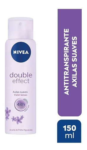 Nivea Desodorante Double Effect Violet Senses 150ml
