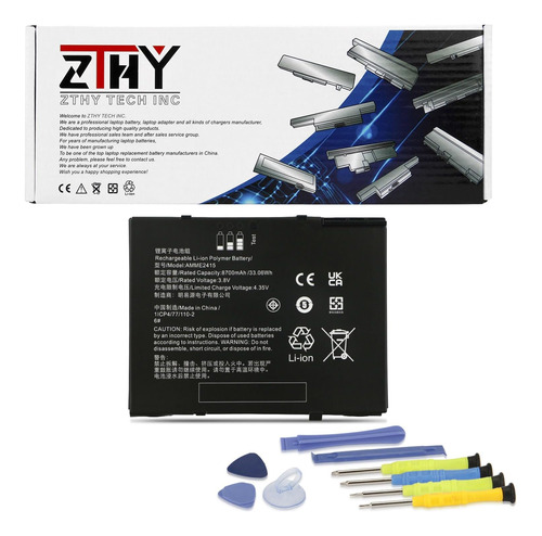 Zthy Amme2415 33.06wh Batería P/ Zebra Et50 Et55 1icp4/77/11