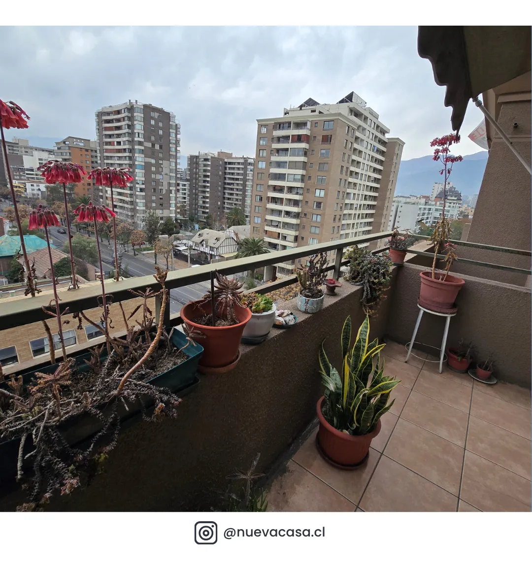 Imagen 4 de 16 de Arriendo Depto 2d 2b Nuñoa Chile España 210