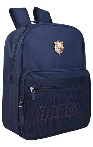 Mochila Escolar Juvenil Barcelona Champions 100% Original 