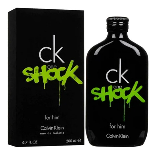 Calvin Klein Ck One Shock Hombre Edt 200ml Perfume Original