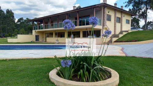Chácara Com 4 Suítes À Venda, 19600 M² Por R$ 1.500.000 - Morro Grande Da Boa Vista - Bragança Paulista/sp - Ch0002