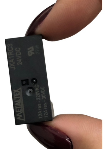 Relé Miniatura 16a 24vcc 1cont Reversível Jxd1rc3 - Metaltex