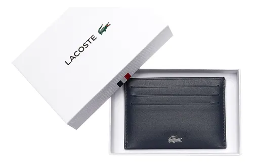 Tarjetero hombre lacoste hotsell