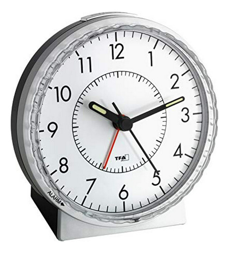 Reloj Despertador Analógico La Crosse Technology Con Alarma 