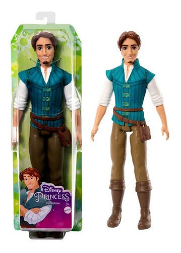 Disney Princesa Muñeca Rapunzel Y Maximus + Flynn Rider